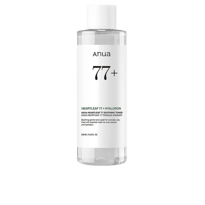 HEARTLEAF 77+ HYALURON soothing toner 250 ml