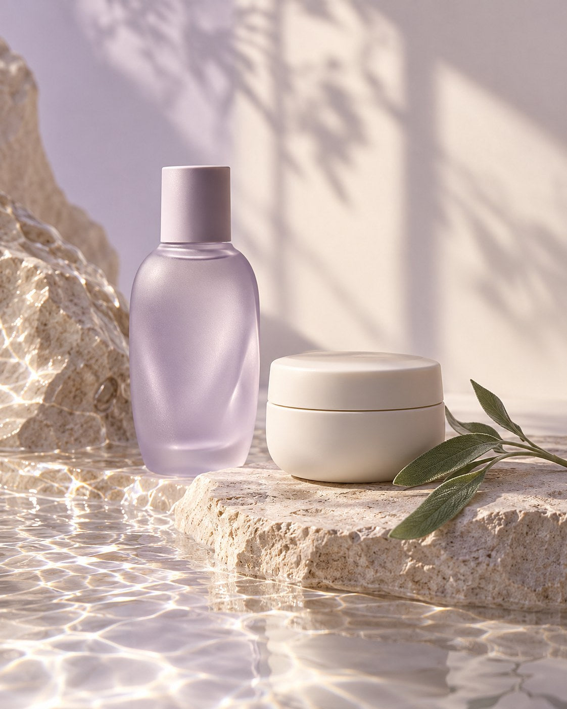 A selection of Korean skincare